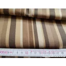Bézs-barna csíkos kevert szálas teflonos twill szövet Bézs-barna csíkos kevert szálas teflonos twill szövet