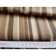 Bézs-barna csíkos kevert szálas teflonos twill szövet