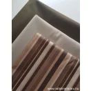 Bézs-barna csíkos kevert szálas teflonos twill szövet Bézs-barna csíkos kevert szálas teflonos twill szövet