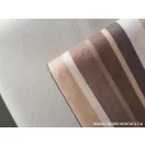 Bézs-barna csíkos kevert szálas teflonos twill szövet Bézs-barna csíkos kevert szálas teflonos twill szövet