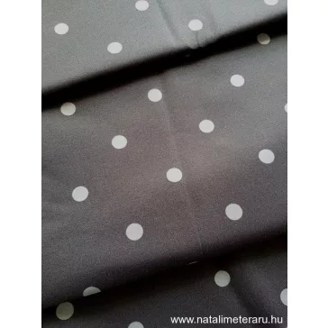   Sötét szürke, világos szürke pöttyös kevert szálas teflonos twill szövet