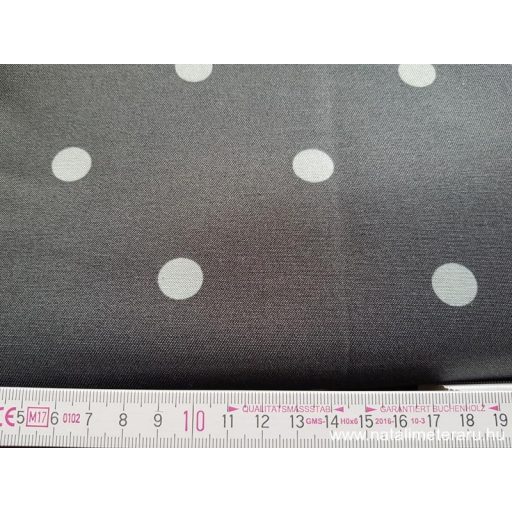 Sötét szürke, világos szürke pöttyös kevert szálas teflonos twill szövet