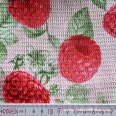 Fincsi raspberry 50 cm wide waffle fabric