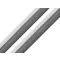Paszpól szalag / kéder szélessége 10 mm - 3 szürke fényvisszaverő 