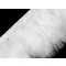 Paszomány - marabu toll 12-15 cm - 1 fehér (1 db-os csomagolás)