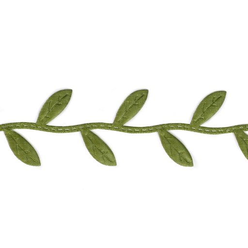 Szatén paszomány szélessége 25 mm levelek