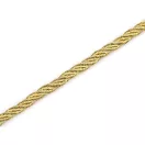 Sodrott zsinór lurexszel Ø2,5 mm - 1 arany (100 m-os csomagolás) Sodrott zsinór lurexszel Ø2,5 mm - 1 arany (100 m-os csomagolás)