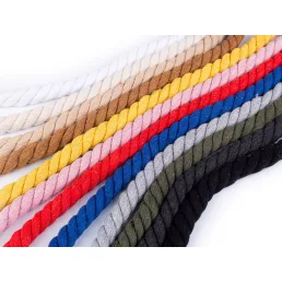 Sodrott pamutzsinór Ø12 mm macrame