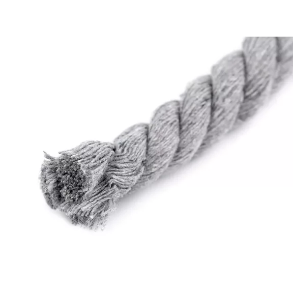 Sodort pamut zsinór, Ø12 mm, 10 m, makramé - 5 vil szürkéskék (30 m-os csomagolás) Sodort pamut zsinór, Ø12 mm, 10 m, makramé - 5 vil szürkéskék (30 m-os csomagolás)