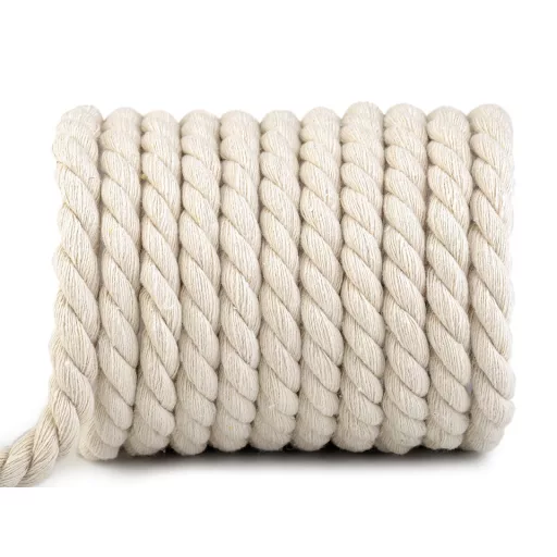Sodrott pamutzsinór Ø12 mm macrame