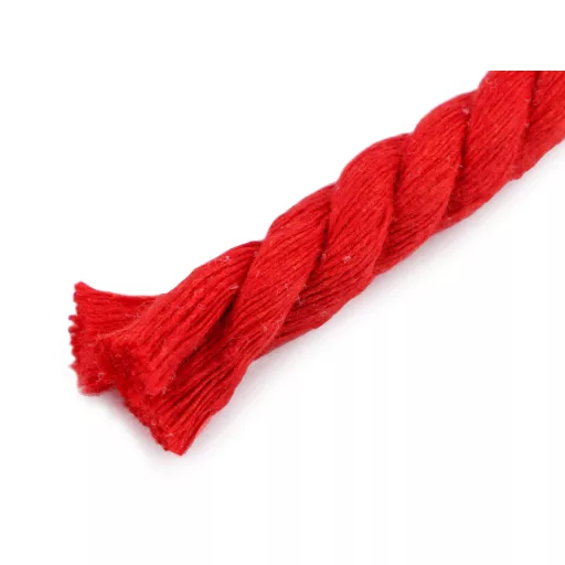 Sodrott pamutzsinór Ø12 mm macrame