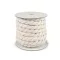 Sodrott pamut zsinór Ø15 mm macrame - bézs világos (10 m-es csomagolás)