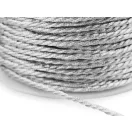 Tekert zsinór Ø1,5 mm fémszálakkal - arany (90 m-os csomagolás) Tekert zsinór Ø1,5 mm fémszálakkal - arany (90 m-os csomagolás)