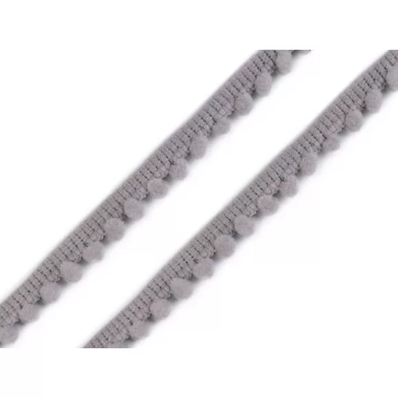 Paszomány szélessége 11 mm bojtokkal Ø5 mm - 4 galambszürke (13,5 m-es csomagolás) Paszomány szélessége 11 mm bojtokkal Ø5 mm - 4 galambszürke (13,5 m-es csomagolás)