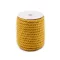 Sodrott pamut zsinór Ø8 mm macrame - 13 mustárszínű (20 m-es csomagolás)