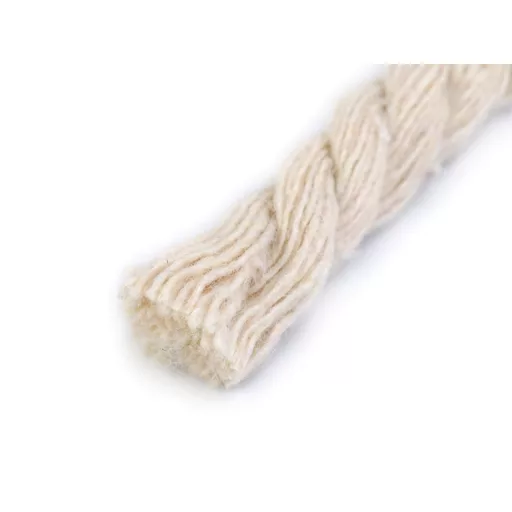Sodrott pamut zsinór Ø8 mm macrame