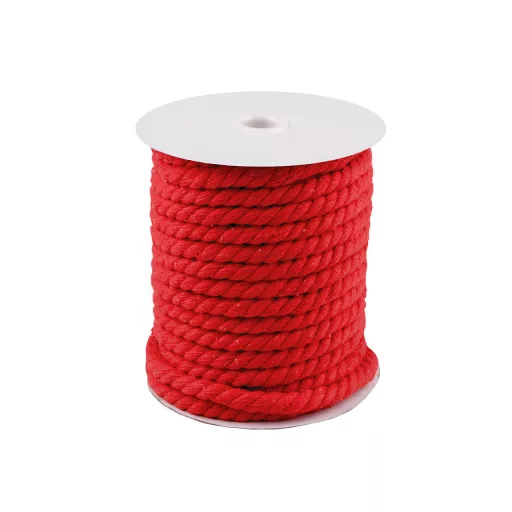 Sodrott pamut zsinór Ø8 mm macrame