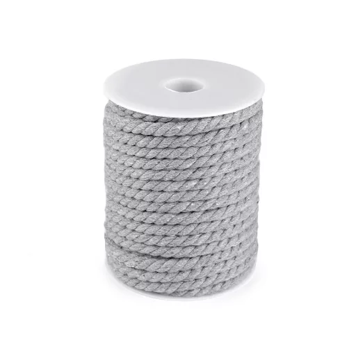 Sodrott pamut zsinór Ø8 mm macrame