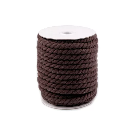 Sodrott pamut zsinór Ø8 mm macrame