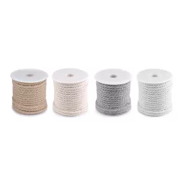 Sodrott pamutzsinór Ø5 mm macrame