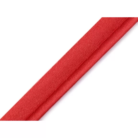 Szatén paszpól szegő - kéder szalg szélessége 10 mm - 30 piros (20 m-es csomagolás) Szatén paszpól szegő - kéder szalg szélessége 10 mm - 30 piros (20 m-es csomagolás)