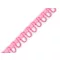 Paszomány rugalmas gomblyukas szélessége 15 mm - 11 pink (18 m-es csomagolás)