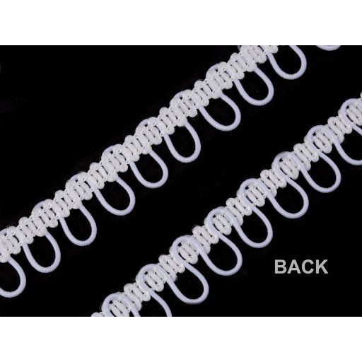 Paszomány rugalmas gomblyukas szélessége 15 mm