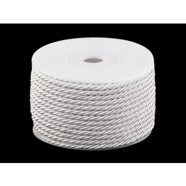Sodrott zsinór Ø3 mm - 1 tejfehér (100 m-os csomagolás)
