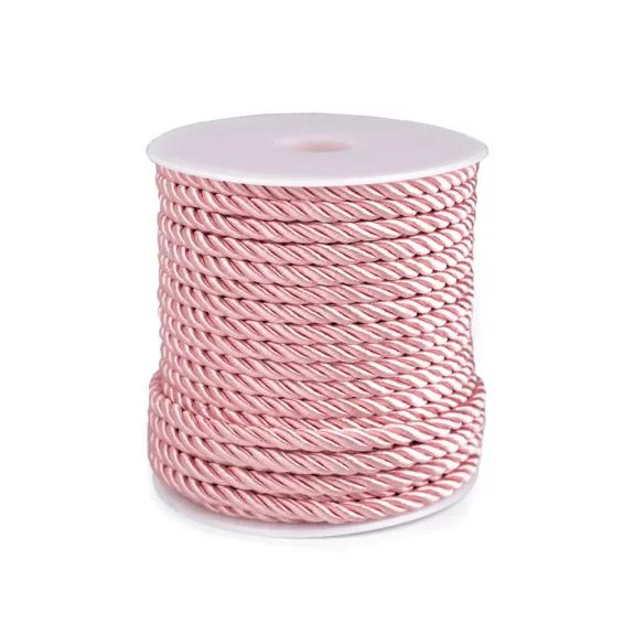Sodrott zsinór Ø5 mm - 8 púderrózsaszín (80 m-os csomagolás) Sodrott zsinór Ø5 mm - 8 púderrózsaszín (80 m-os csomagolás)