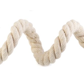 Sodrott pamutzsinór Ø18 mm macrame