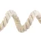 Sodrott pamutzsinór Ø18 mm macrame - bézs világos 