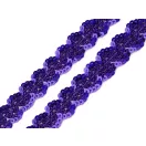 Flitter szalag 20 mm-es hologramm bortni - 1 ezüst hologramm (67,5 m-os csomagolás)