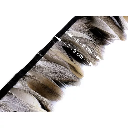Paszomány - kacsa toll 6-8 cm