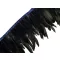 Paszomány - kakas toll 14 - 16 cm - 5 blue dark 