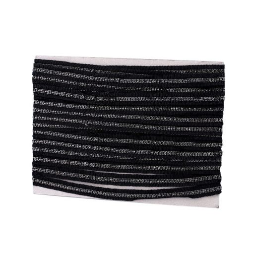 Díszítőszalag / paszomány / betét kövekkel és lánccal szélessége 15 mm