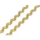 Paszomány / lurex szélessége 5 mm - 1 ezüst (81 m-os csomagolás)
