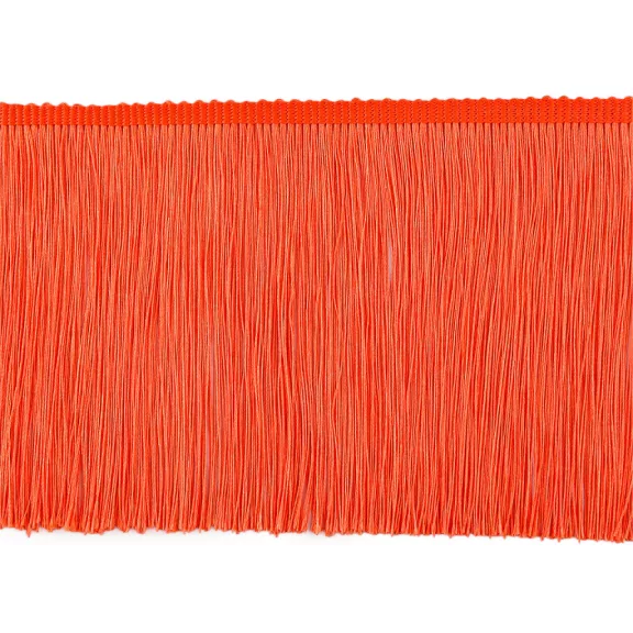 Rojt fényes sűrű szélessége 15,5 cm - 12 narancssárga neon Rojt fényes sűrű szélessége 15,5 cm - 12 narancssárga neon