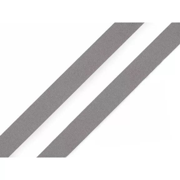 Fényvisszaverő sáv szélessége 10 mm varrható - szürke (5 m-os csomagolás) Fényvisszaverő sáv szélessége 10 mm varrható - szürke (5 m-os csomagolás)