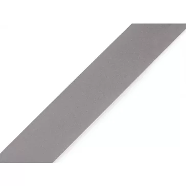   Fényvisszaverő szalag szélessége 25 mm varrható - szürke (20 m-os csomagolás)