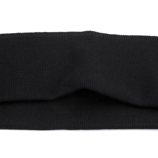 Elasztikus pamut bordázott paszé szegőkre - alagút 8x80 cm