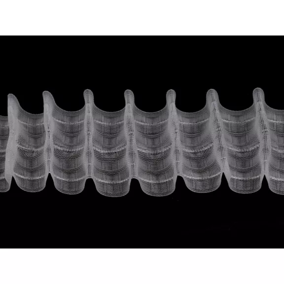 Függönybehúzó szalag 75 mm ceruzabehúzás - Transparent Függönybehúzó szalag 75 mm ceruzabehúzás - Transparent