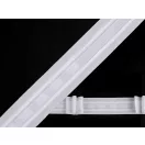 Függöny 3 készlet szélessége 25 mm - fehér (100 m-os csomagolás) Függöny 3 készlet szélessége 25 mm - fehér (100 m-os csomagolás)