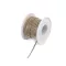 Kristály strasszlánc / bortnyi 2 mm - 2 crystal arany (9 m-es csomagolás)