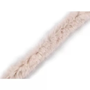   Szegő / műszörme lampasz szélessége 2 cm - 3 világos bézs 