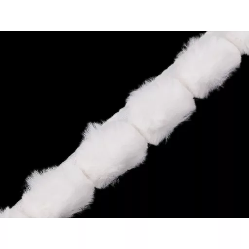 Dísz szegőszalag / műszörme lampasz szalag 3 cm