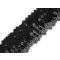 Gumis flitter szalag 45 mm elasztikus - 5 fekete 
