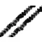 Gumis flitter szalag 10 mm elastikus - 4 fekete 