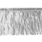 Flitter rojt / ruhára széles 15 cm táncruha - 1 ezüst 