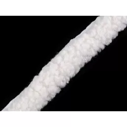   Bevarrható szegő szalag / bárány szörme utánzat széles 3,5 cm