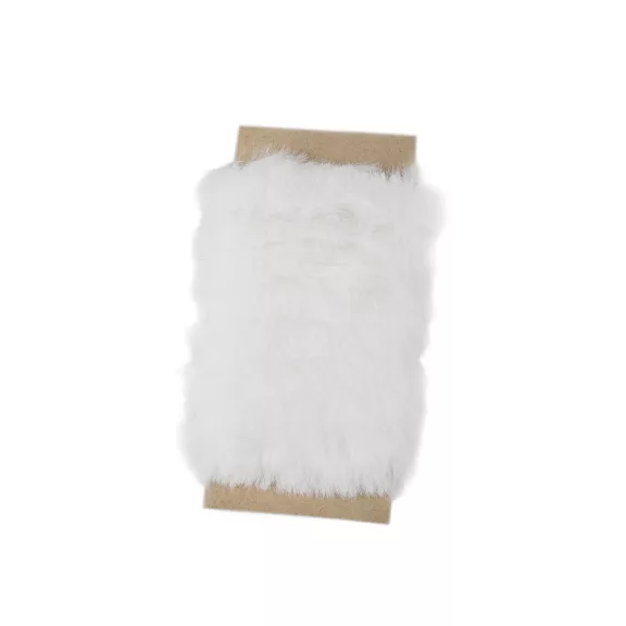 Műszörme díszítő csík széles 2 cm ruházati - 1 Off White (1 db-os csomagolás) Műszörme díszítő csík széles 2 cm ruházati - 1 Off White (1 db-os csomagolás)